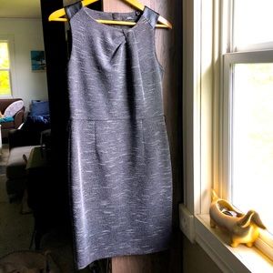 Mexx Metropolitan grey &faux leather shift dress